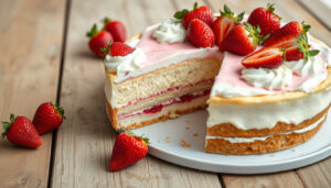 Erdbeer Torte Rezept: Einfach, schnell & lecker